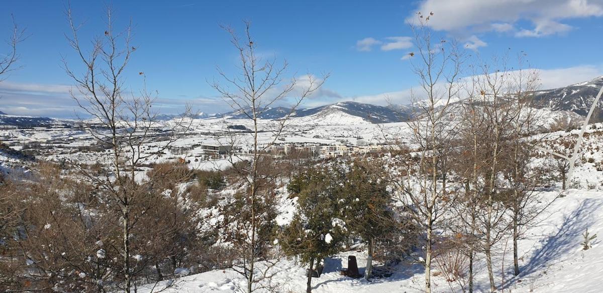 Chalet Adosado Entero, Bbq Y Piscina Comunitaria Sabiñánigo Eksteriør bilde